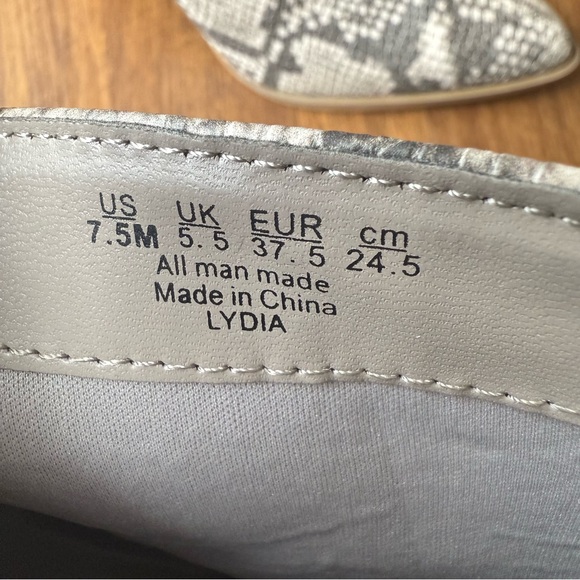 CARLOS by Carlos Santana Snakeskin Boots Womens 7.5 Lydia Faux Leather Heeled - Picture 9 of 13